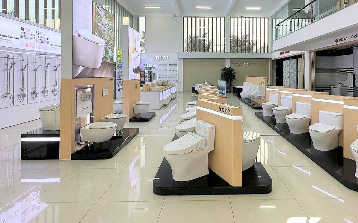 thiết bị vệ sinh TOTO chính hãng