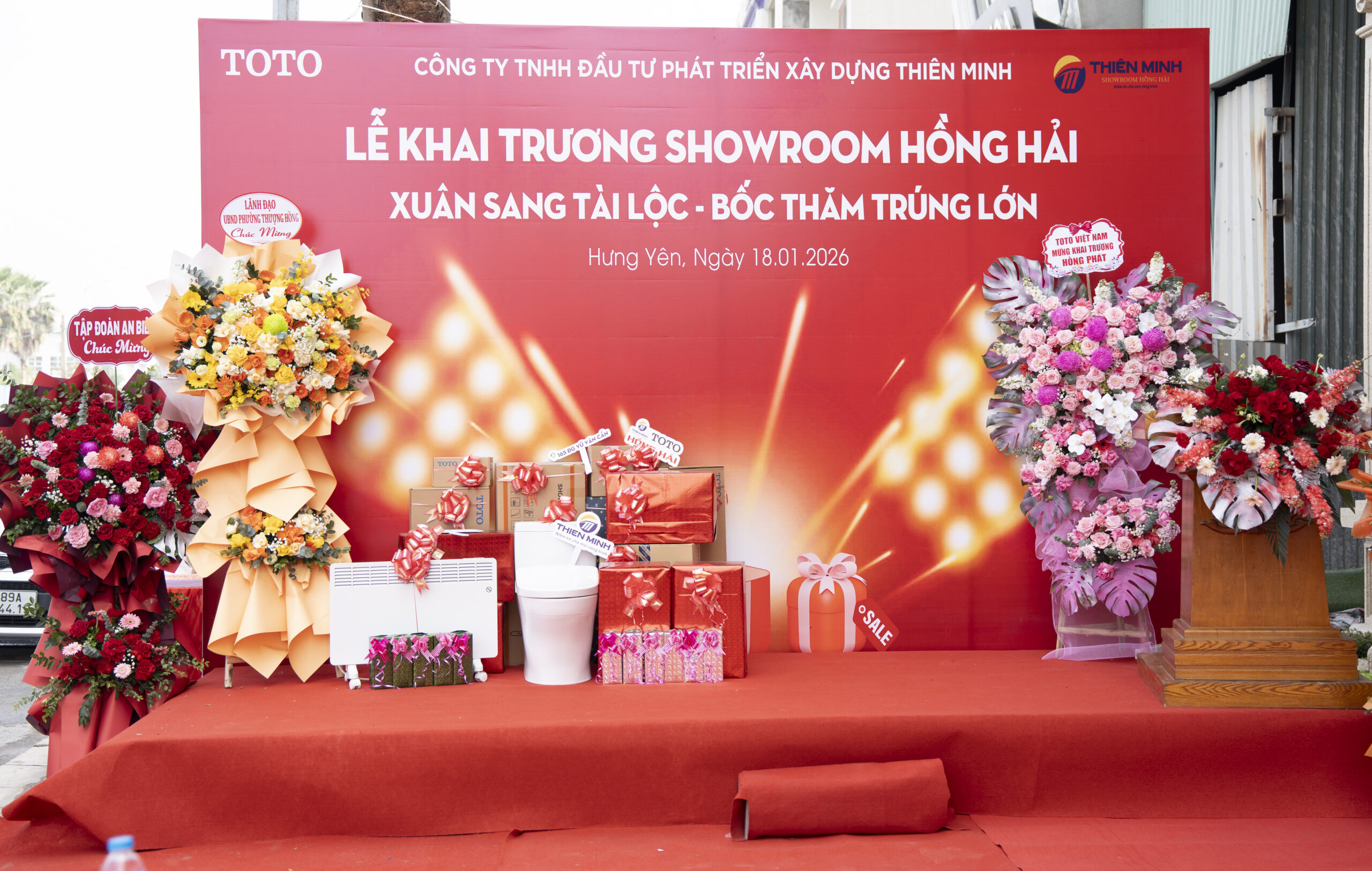 KHAI TRƯƠNG SHOWROOM HỒNG HẢI