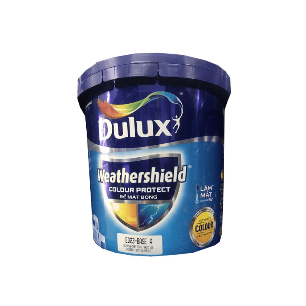 Sơn Ngoại Thất Dulux Weathershield Colour Protect Bóng